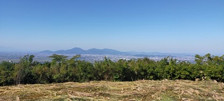 飯田山山頂からの景色